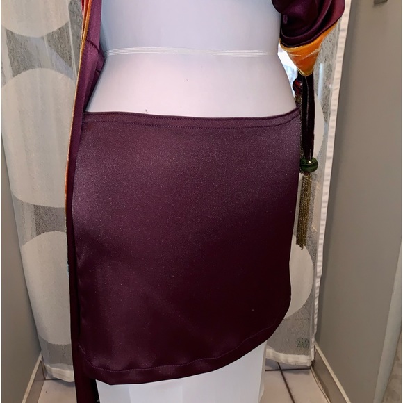 Original one of a kind Velvet Tabard dress with skirt underneath - Picture 10 of 12